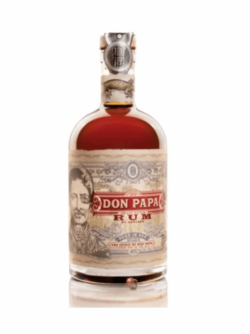 Design uden navn - 2025-11-07T112154.439 (1) DON PAPA SMALL BATCH RUM 40% - Billede 1