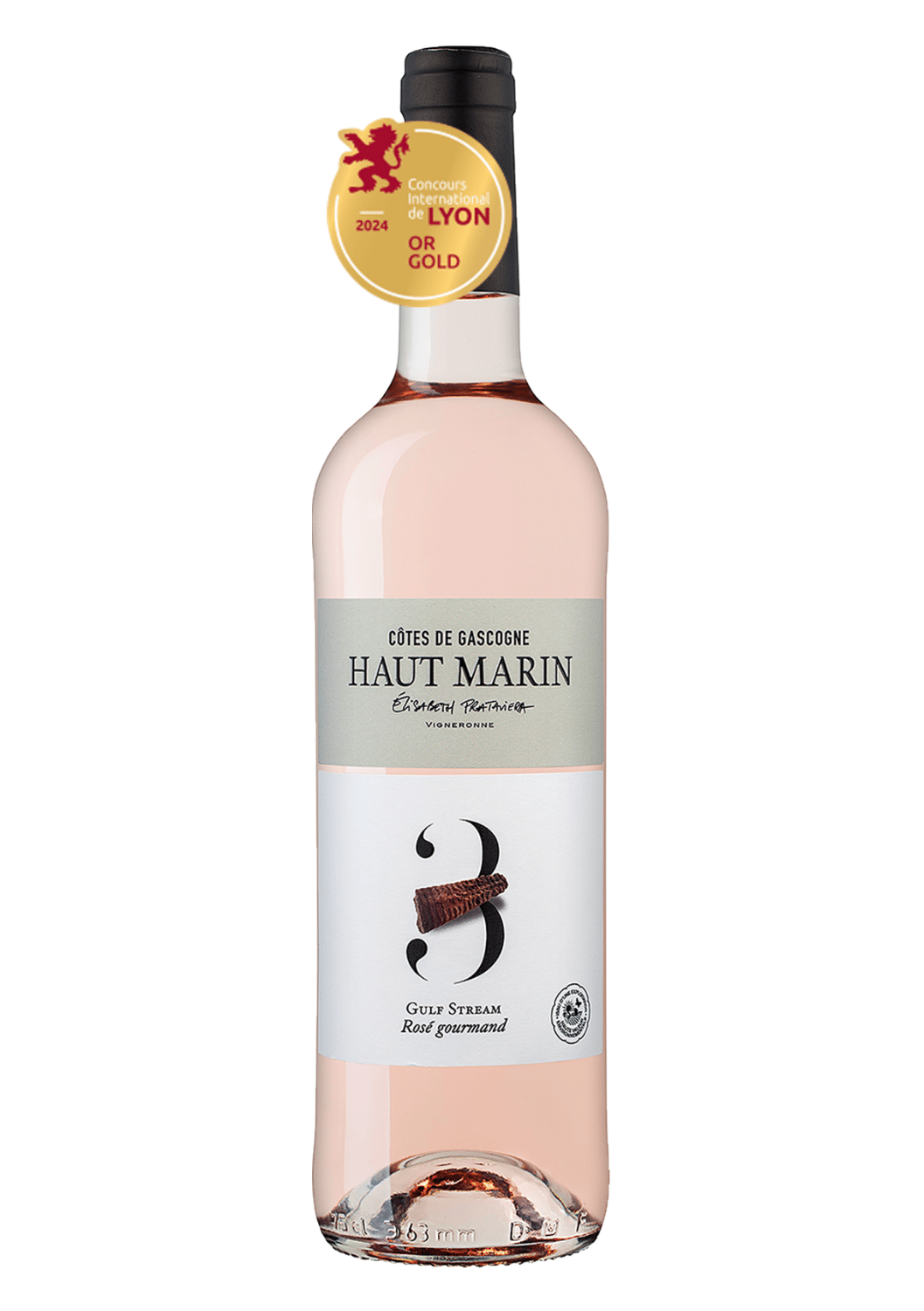 Domaine Haut Marin ’Gulf Stream’ Rosé Gourmand No. 3, IGP Côtes de Gascogne Domaine Haut Marin ’Gulf Stream’ Rosé Gourmand No. 3, IGP Côtes de Gascogne