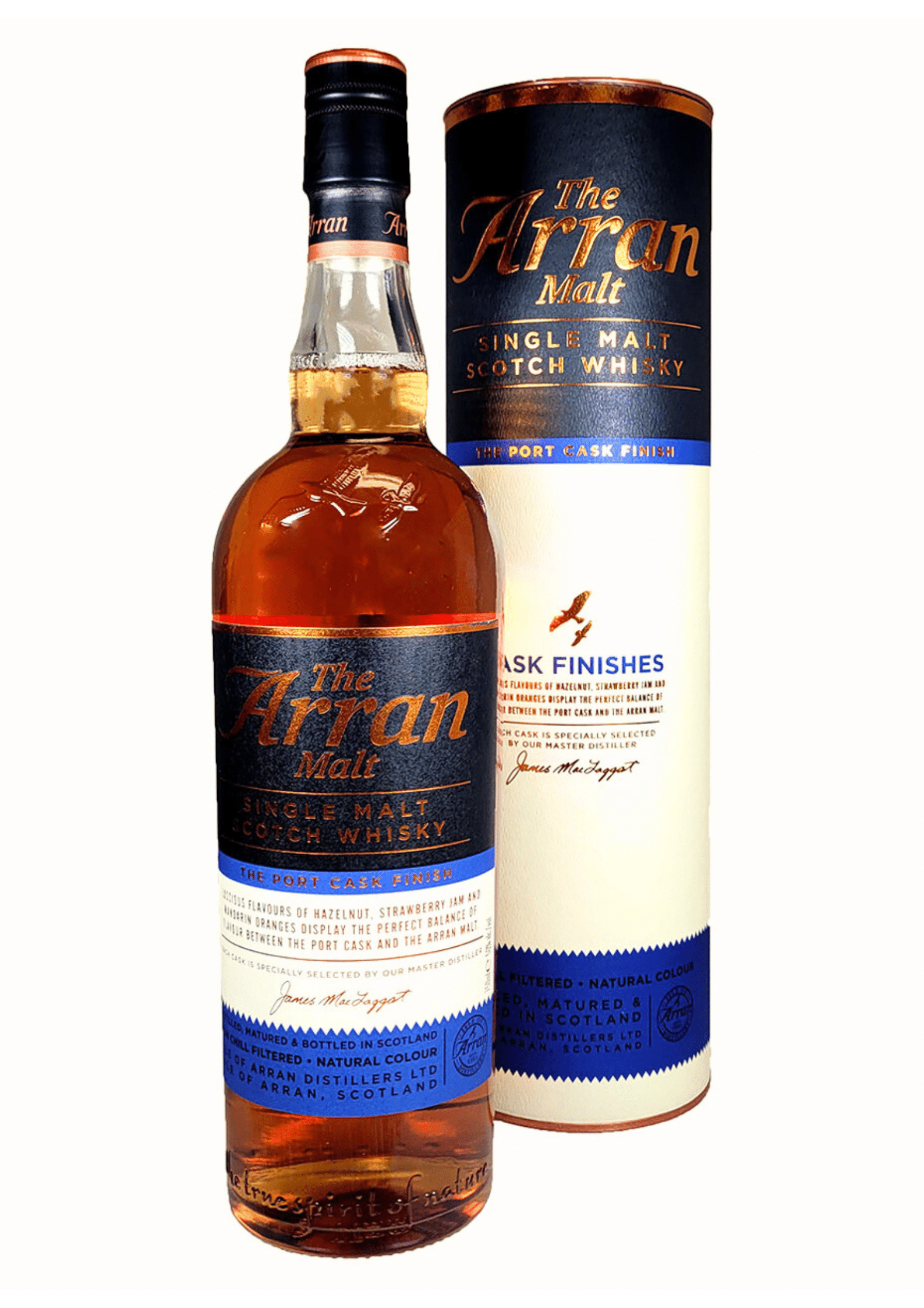 arran_whisky_port_cask_finish The Arran Malt "Port Cask Finish" Single Malt - Billede 1