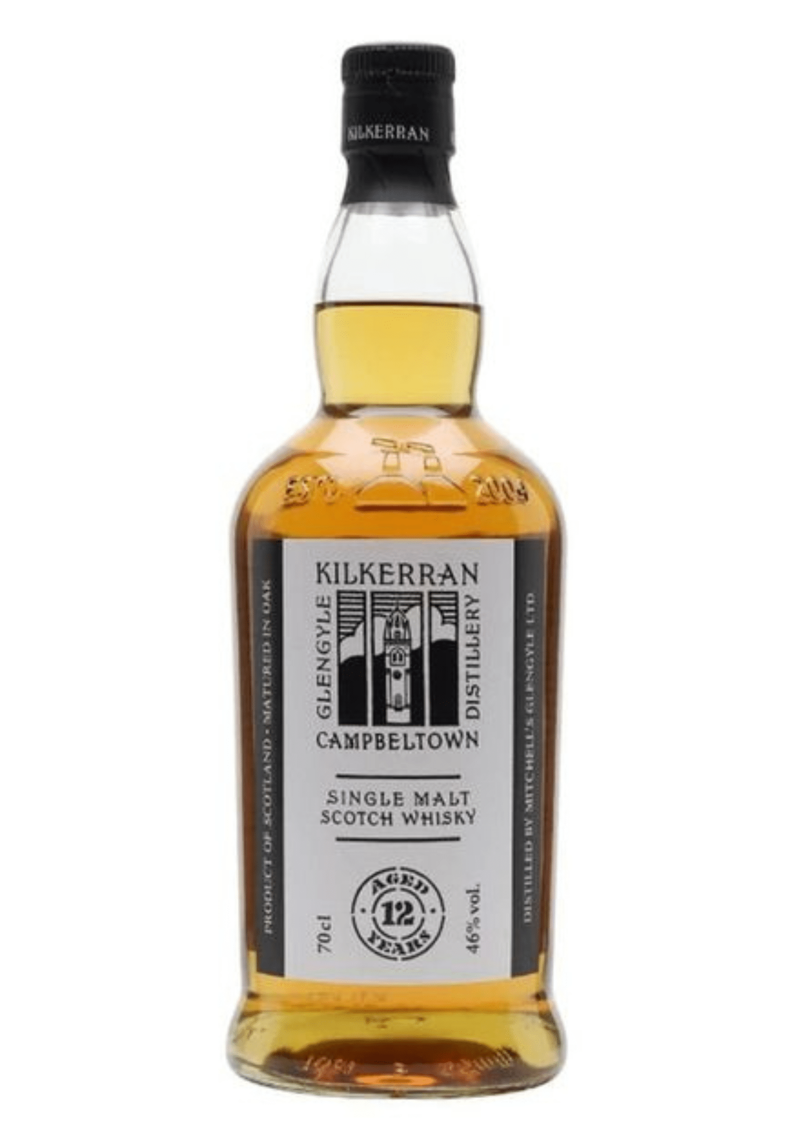 Kilkerran Glengyle Distillery 12 years old Campeltown Single Malt Whisky, Highland region - Billede 1