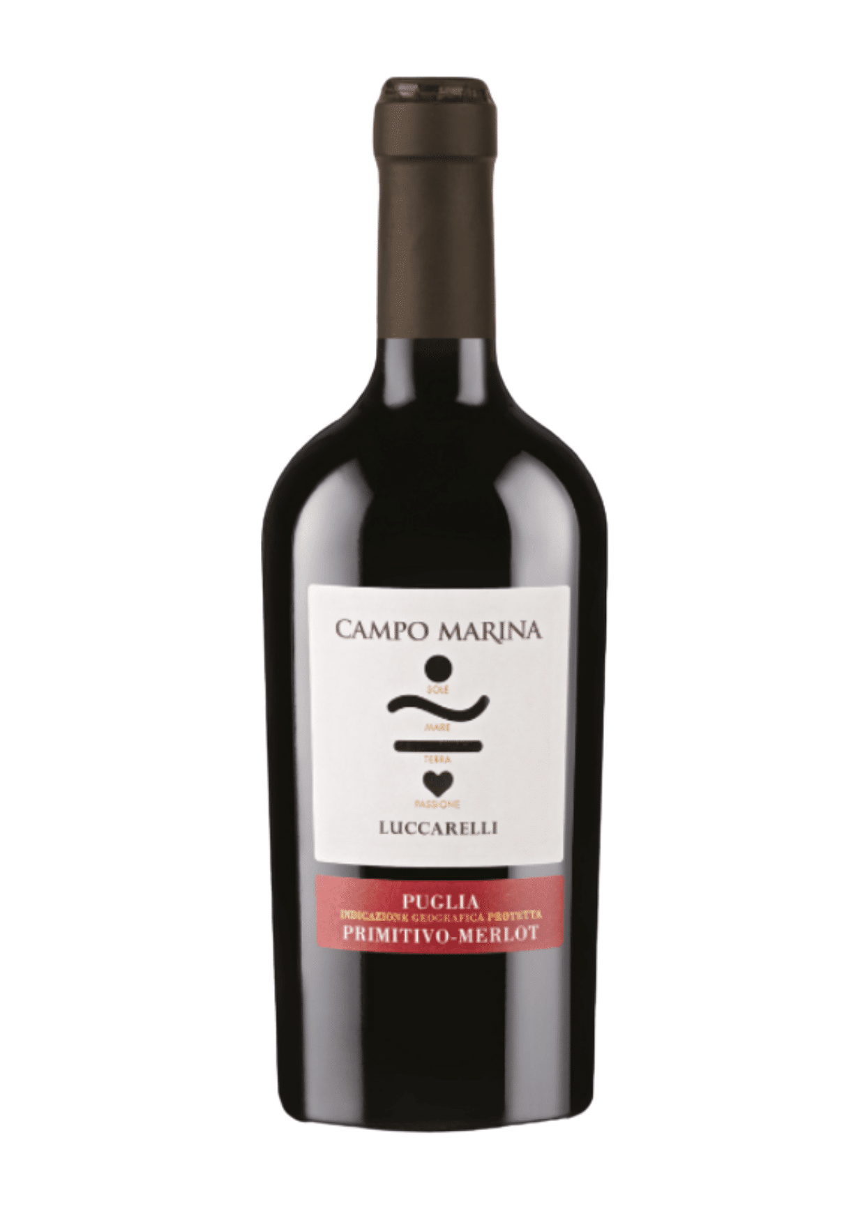 Luccarelli ’Campo Marina’ PrimitivoMerlot IGT Puglia Luccarelli ’Campo Marina’ PrimitivoMerlot IGT Puglia