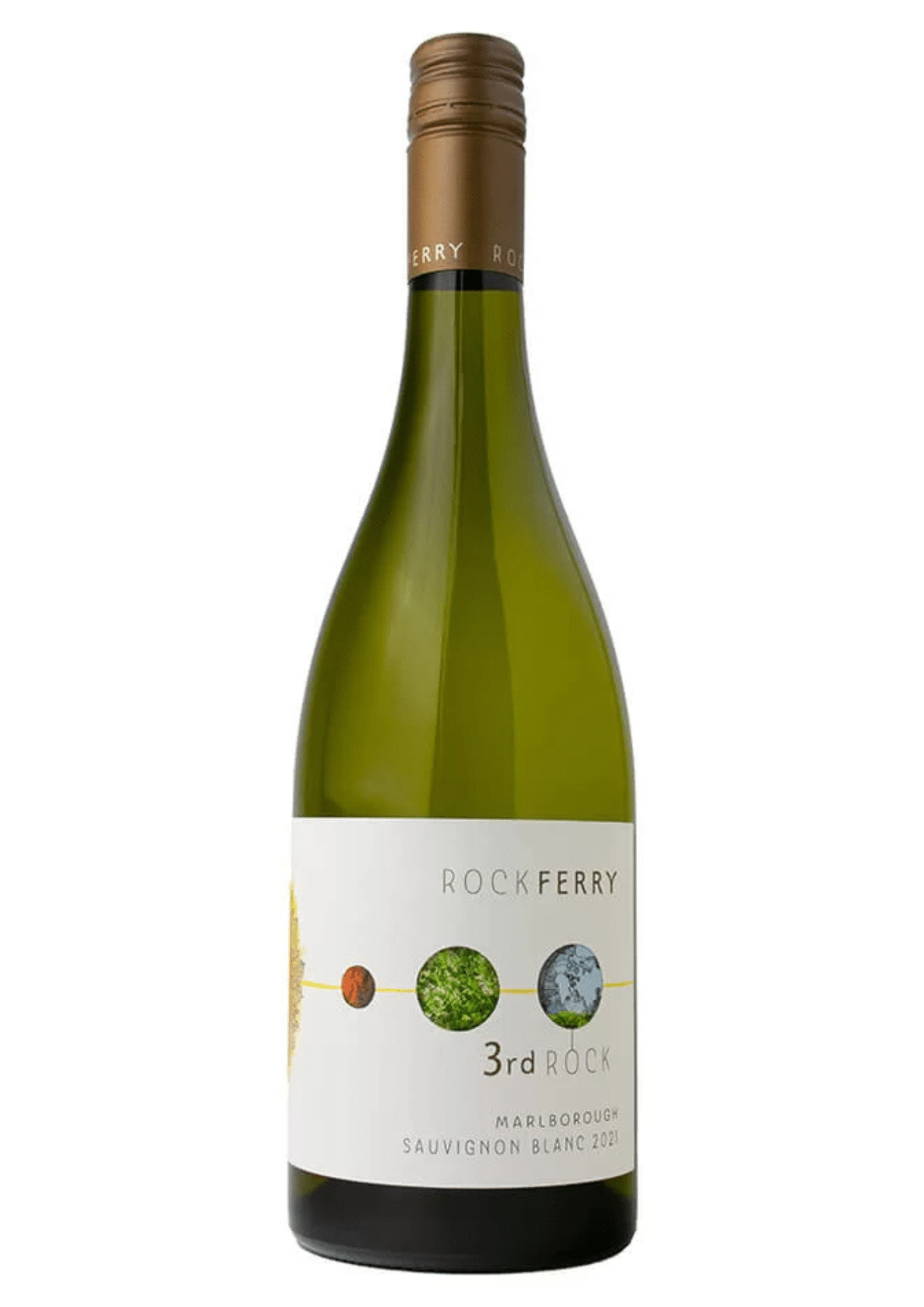 Rock Ferry 3rd. Rock Økologisk Sauvignon Blanc, Marlborough New Zealand Rock Ferry 3rd. Rock Økologisk Sauvignon Blanc, Marlborough New Zealand