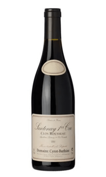 Domaine Cyrot-Buthiau Santenay 1’er Cru ’Clos Rosseau’ 2015, AOP Santenay, Bourgogne