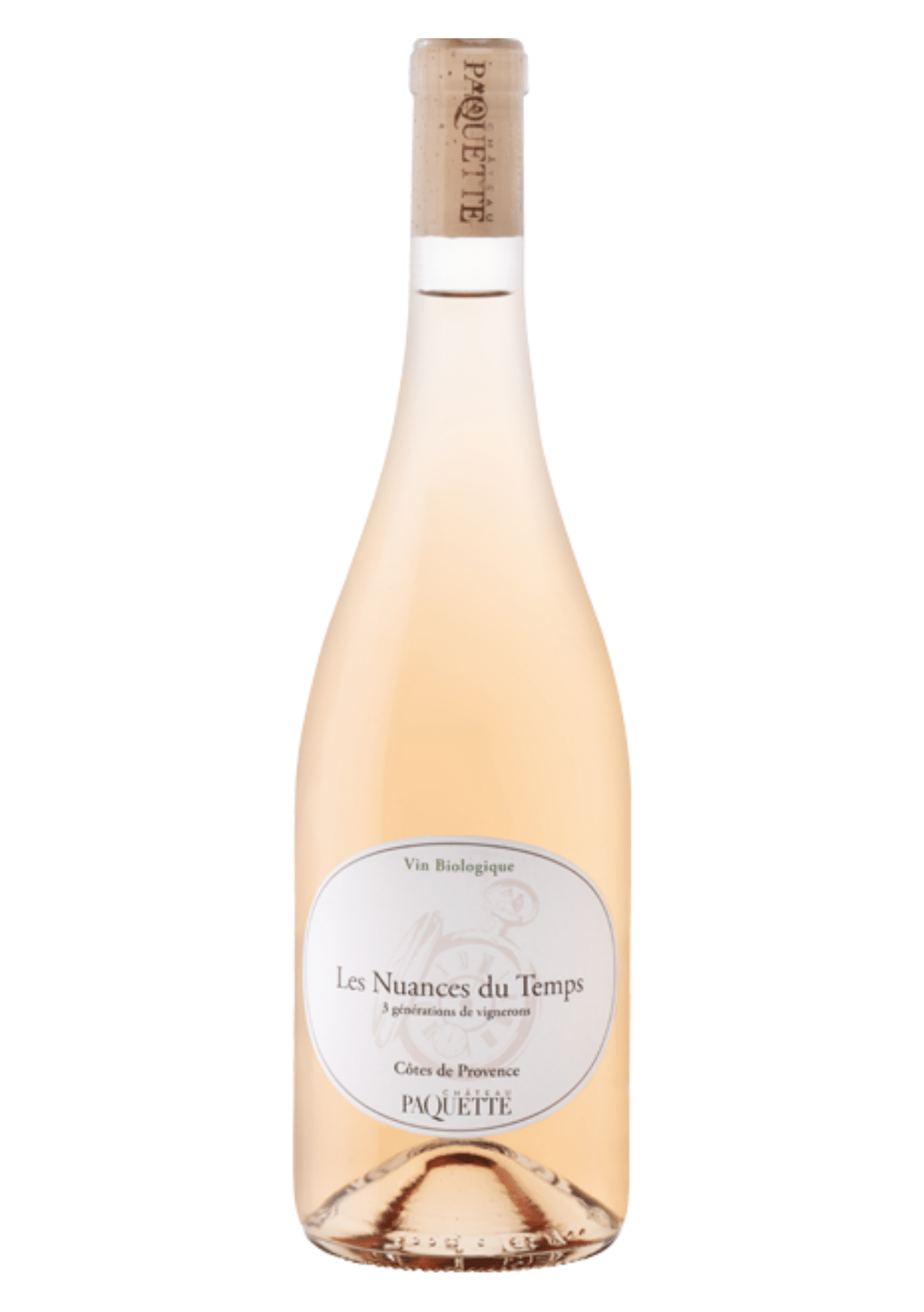 Château Paquette Cuvée ’Les Nuances du Temps’ Côtes de Provence Rosé Château Paquette Cuvée ’Les Nuances du Temps’ Côtes de Provence Rosé